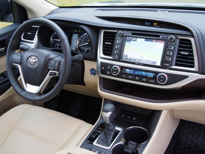 Toyota Highlander 2015 салон