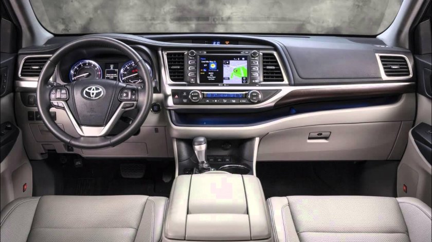 Toyota Highlander 2016 салон