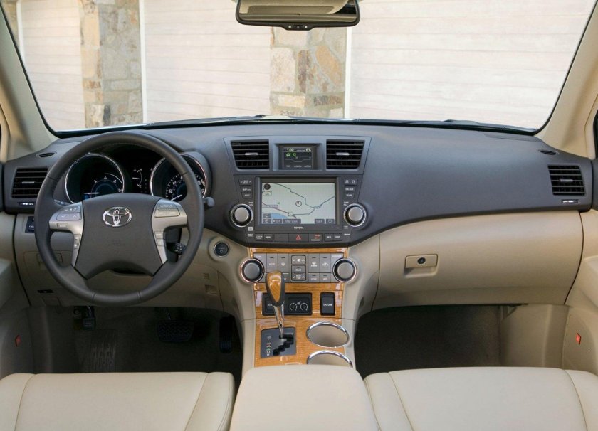 Тойота хайлендер 2008 салон