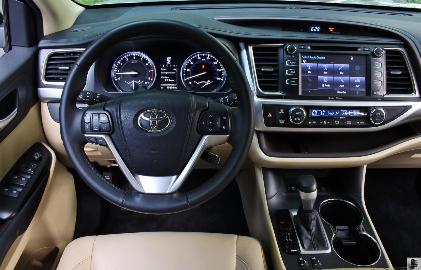 Toyota Highlander 2014 салон