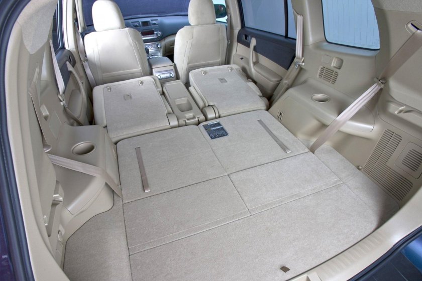 Toyota Highlander 2010 багажник