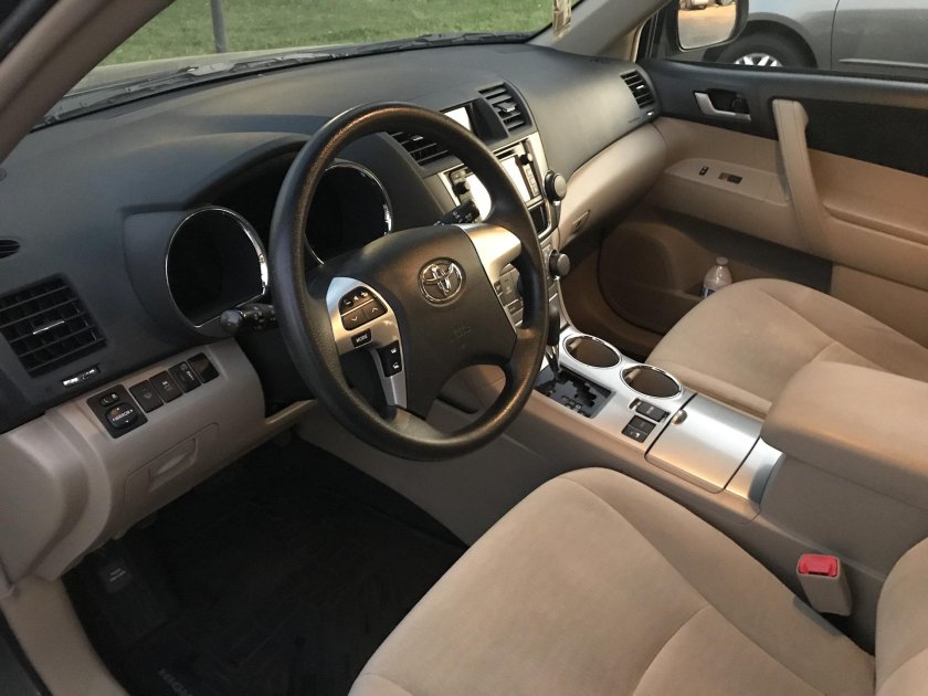 Toyota Highlander 2007 салон