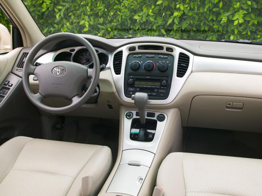 Toyota Highlander 2005 салон