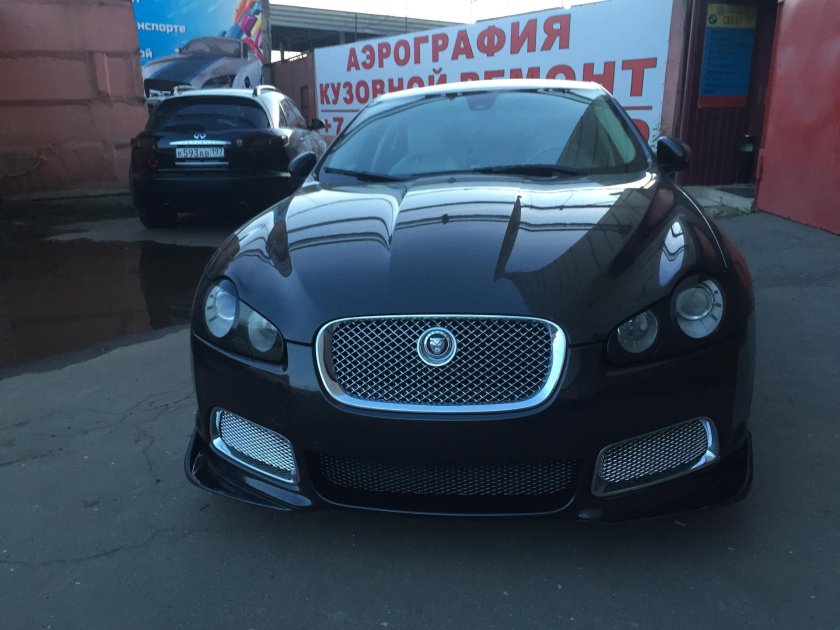 Jaguar XF 2008 обвес