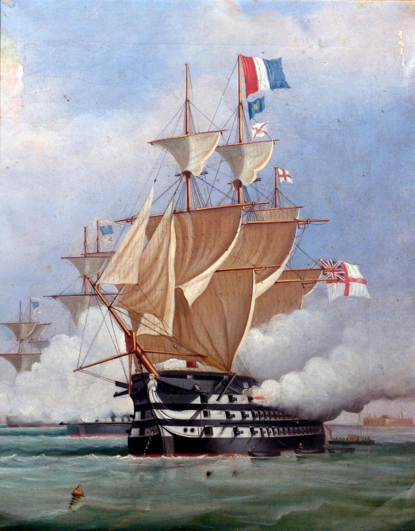 Брандеры в Чесменском сражении