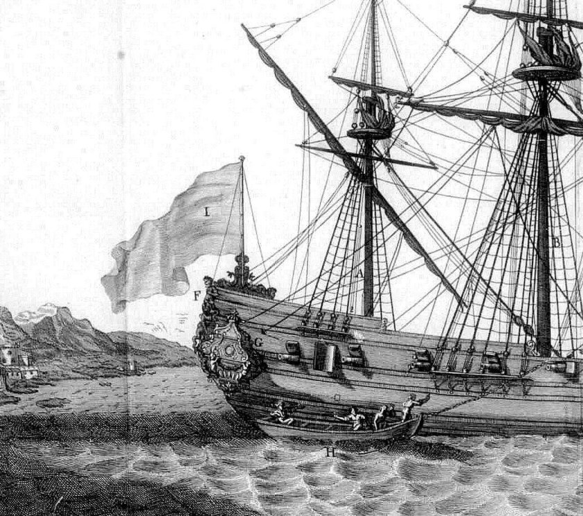 Брандер корабль 17 века