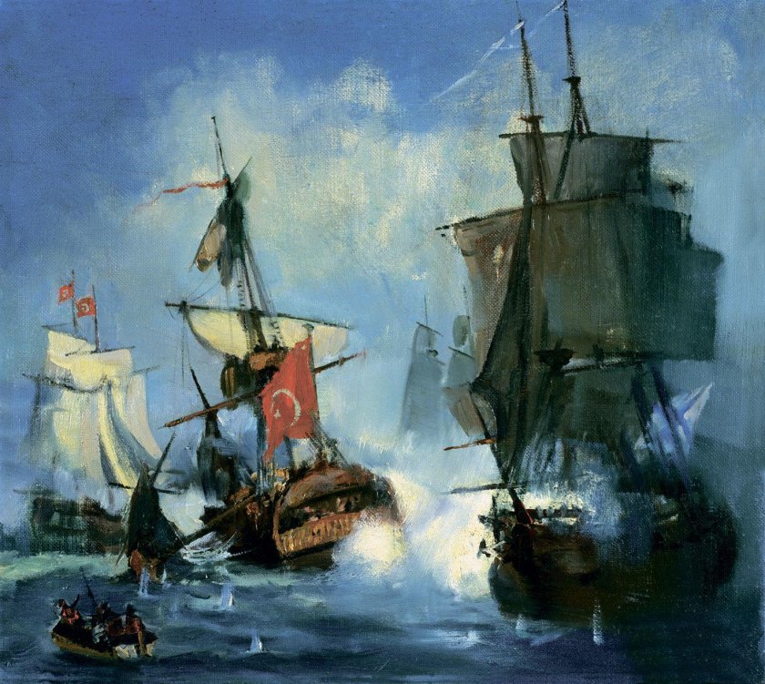 Бой у острова Фидониси Ушаков