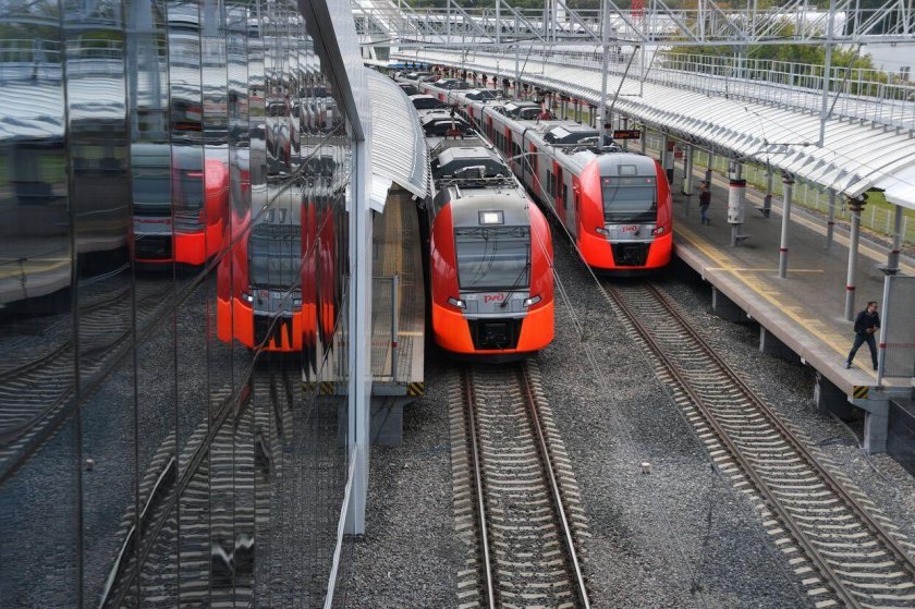 Ласточка поезд МЦД 2