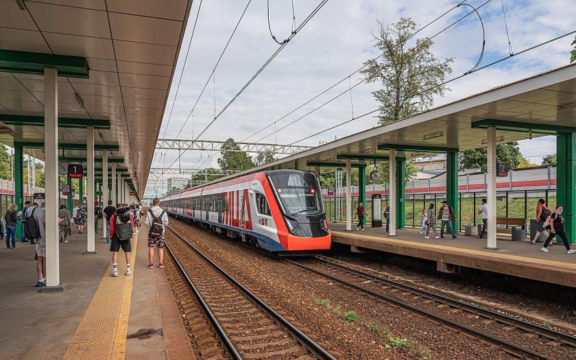 Станция МЦД 2 Стрешнево