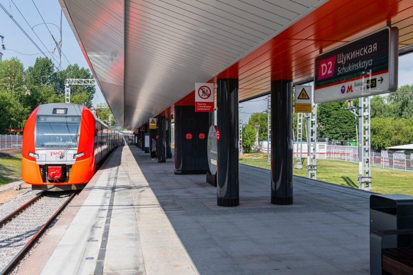 Мцд2 Щукино станция
