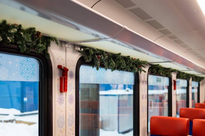 Новогодний поезд