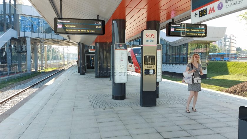 Станция Щукинская МЦД 2