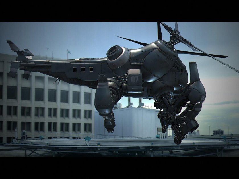 Реактивный конвертоплан концепт