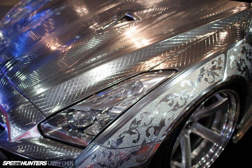 Аквапринт хром пленка