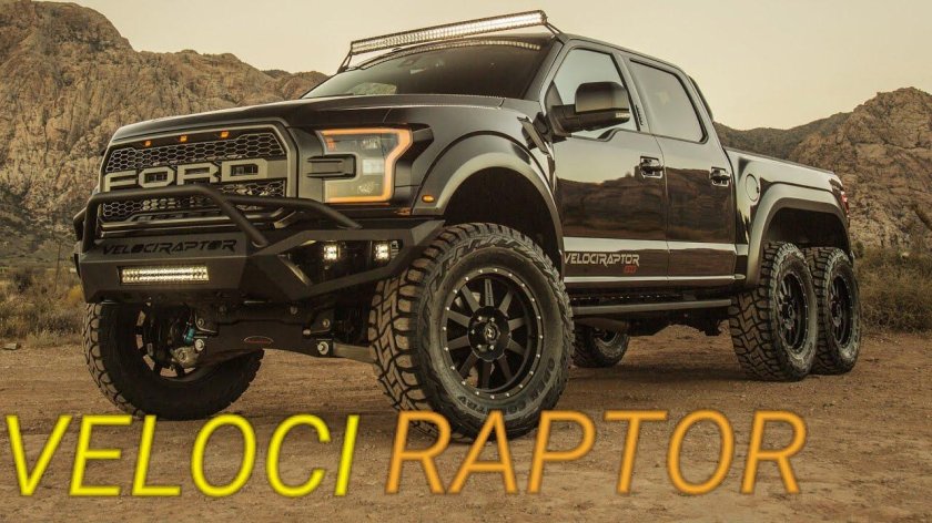 Ford f 150 Raptor Velociraptor 6x6
