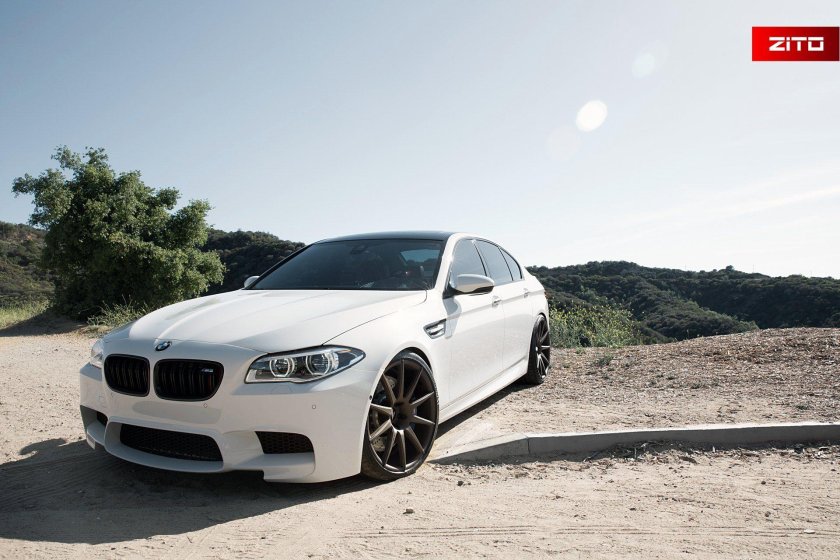 BMW m5 f10 White