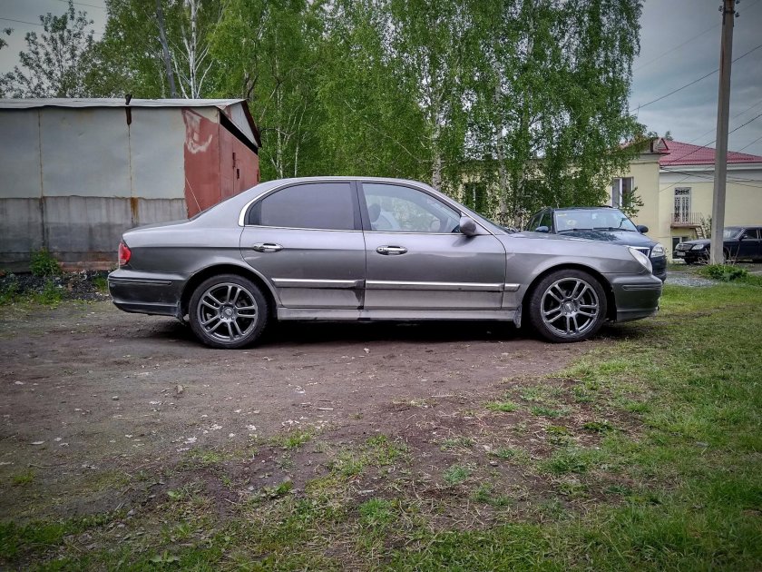 Hyundai Sonata на дисках r17