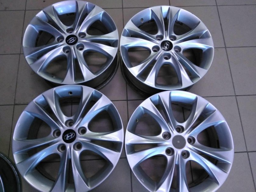 Hyundai Sonata на дисках r17