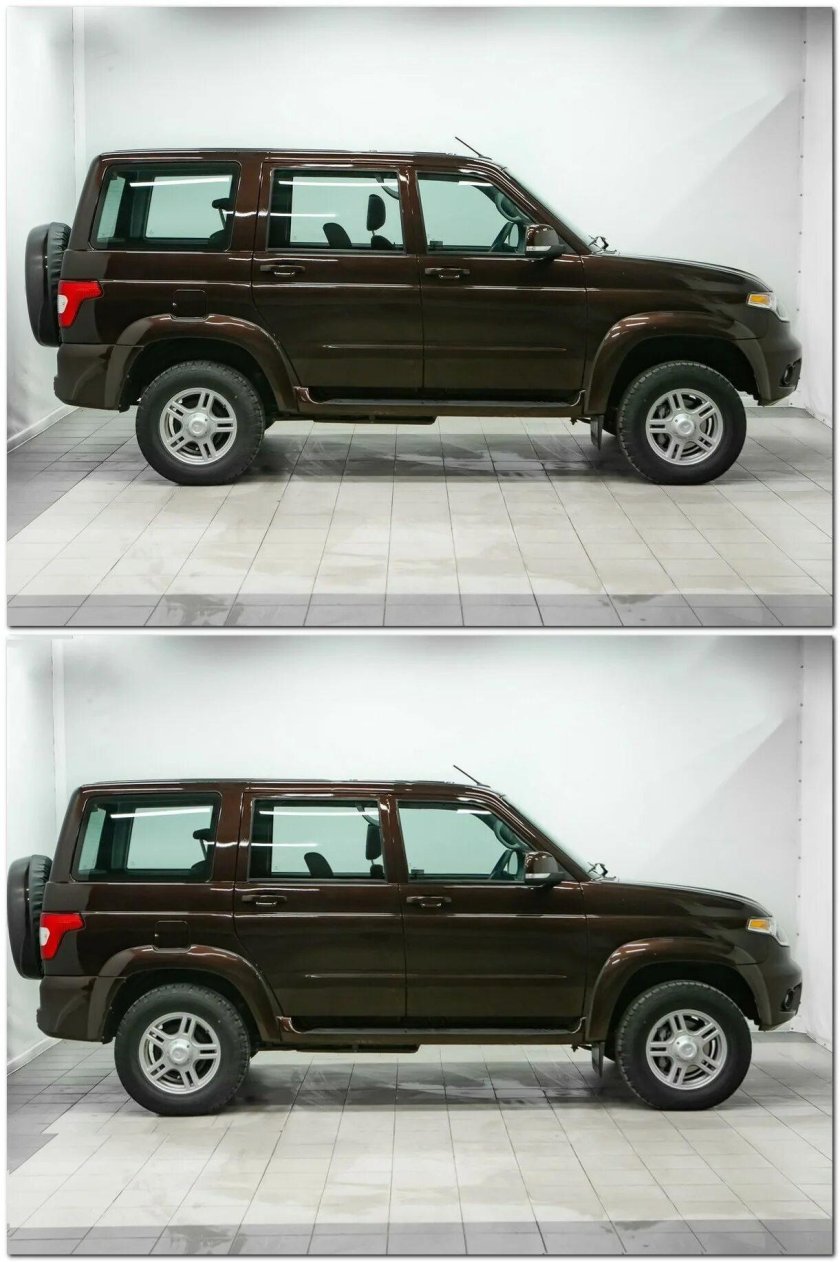 Уаз патриот 2021 коричневый металлик