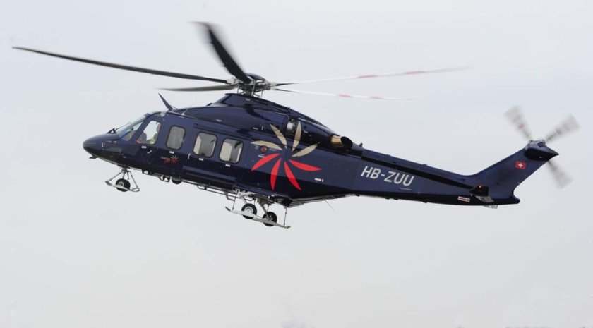 Швейцария вертолет