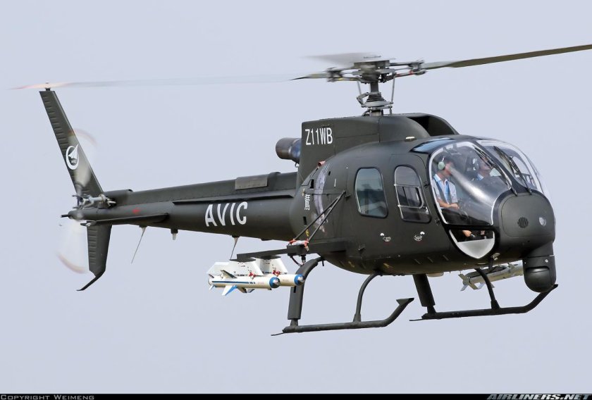 Вертолет z-11 w