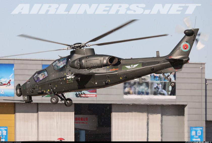 Ударный вертолет caic wz-10