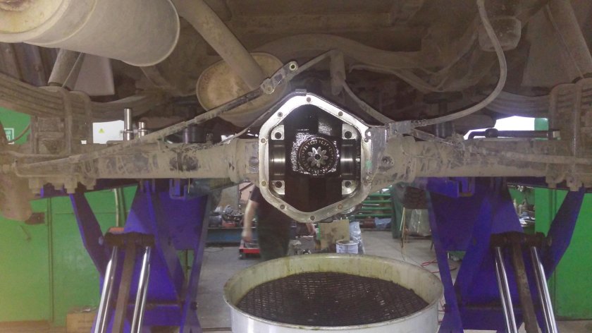 Задний мост УАЗ Патриот