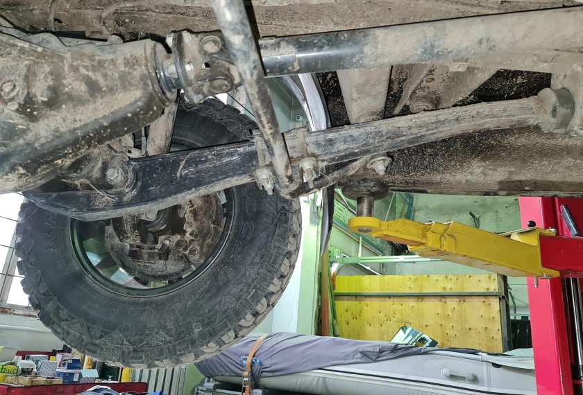 Новый мост УАЗ Патриот передний