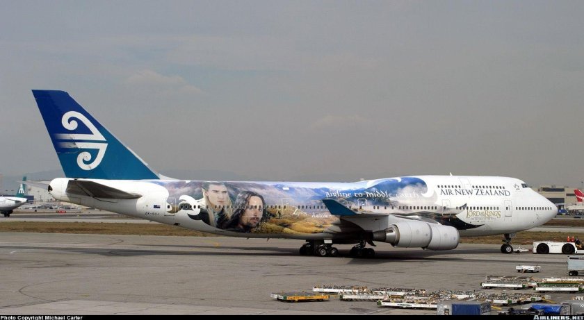 Air New Zealand Boeing 747