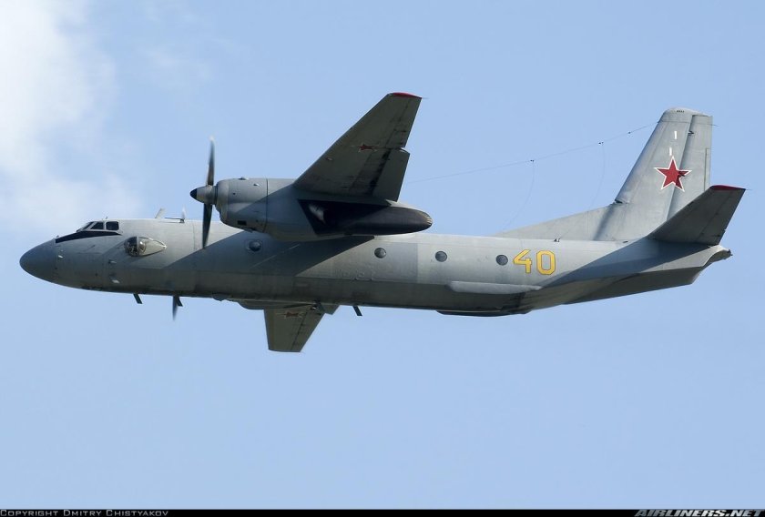 Ан 26 военно транспортный самолет