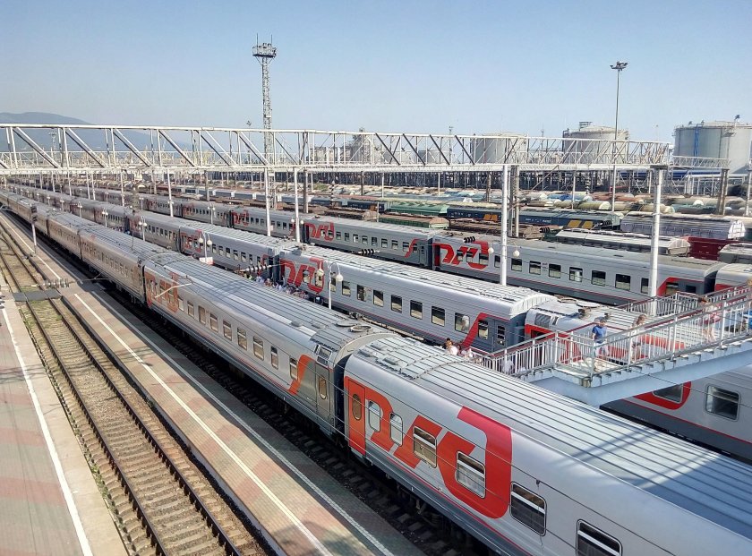 Вокзал РЖД Новороссийск