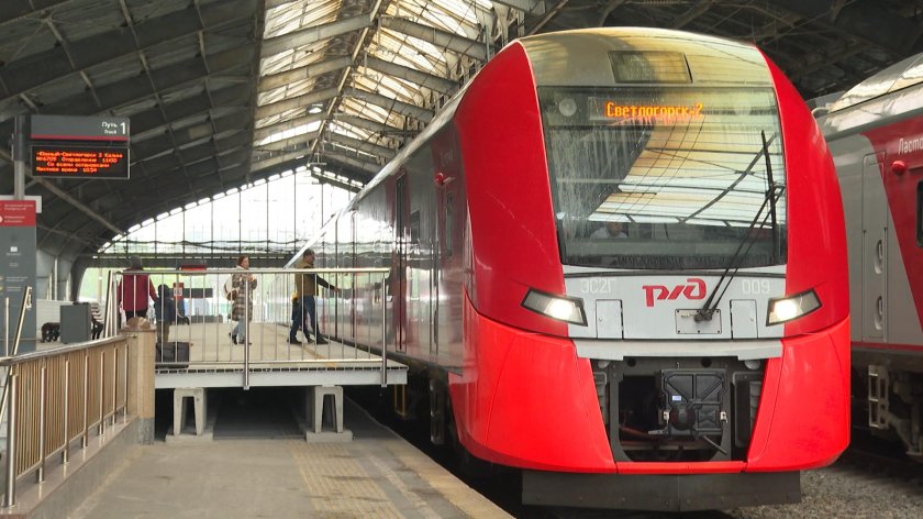 Ласточка поезд фото