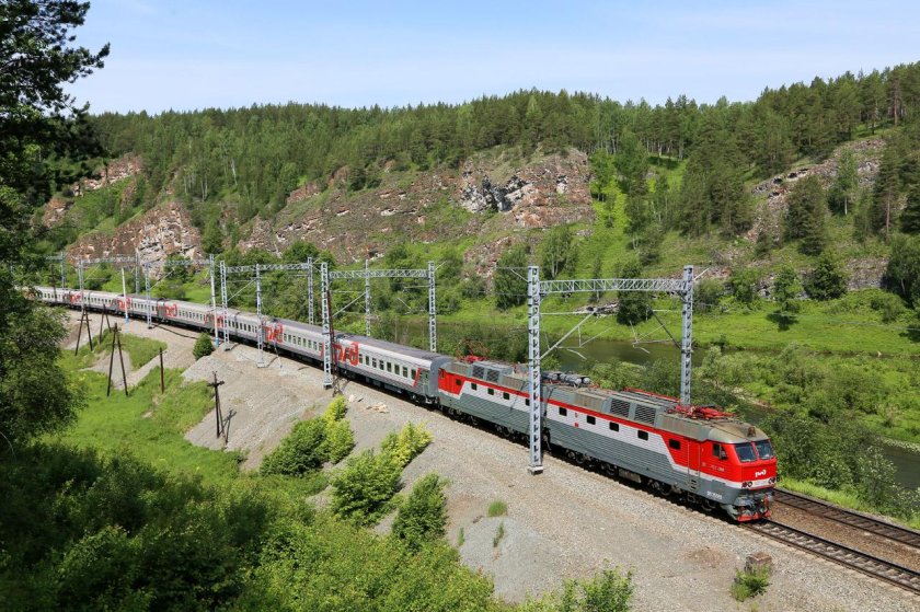 Перегон Яхино Усть Катав