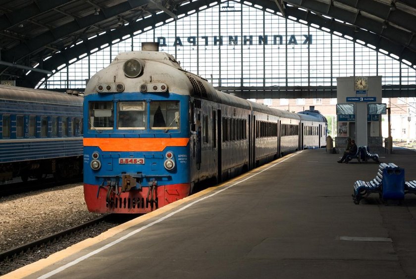 Электричка Калининград Советск