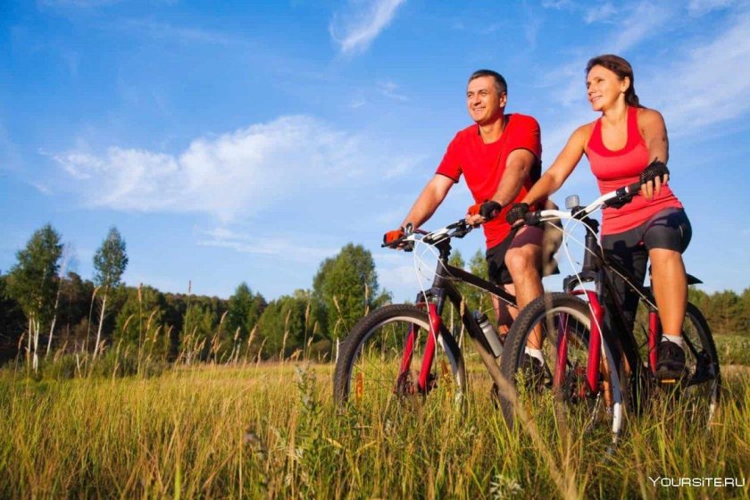 Прогулка на велосипеде