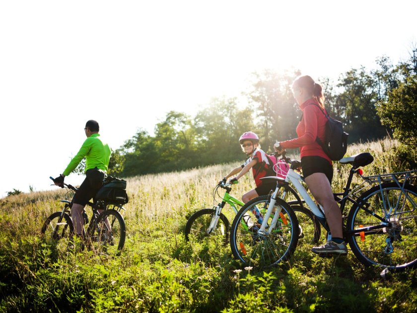 Прогулка на велосипедах