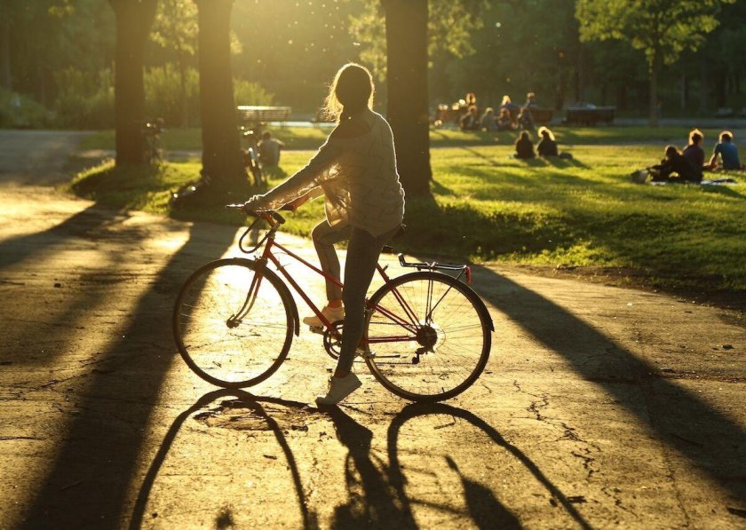 Прогулка на велосипедах