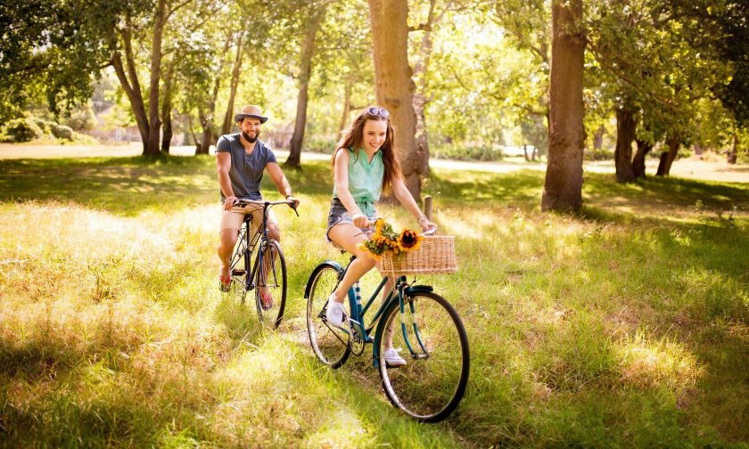 Прогулка на велосипедах