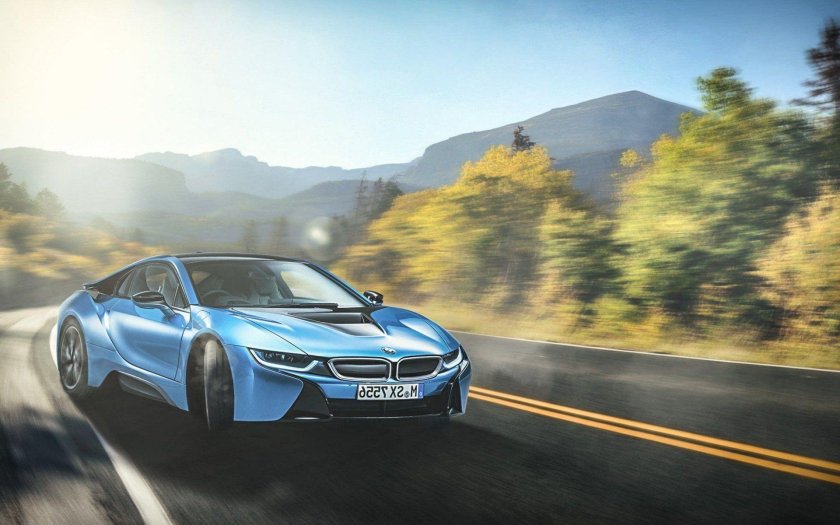 BMW i8 4k