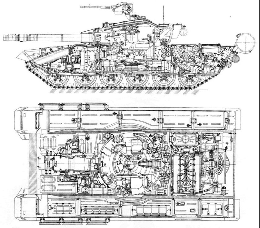 Чертежи танков т90