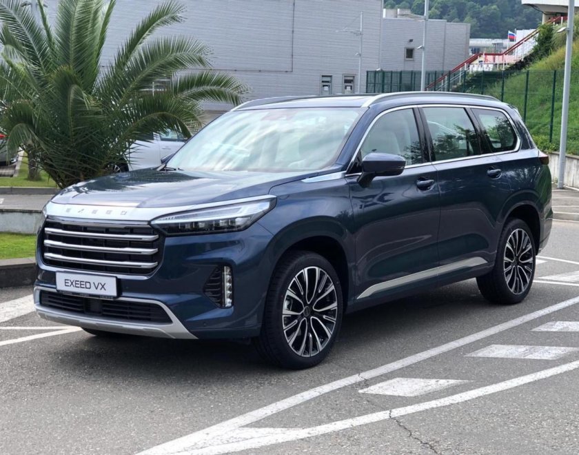 Exeed vx 2023 рестайлинг