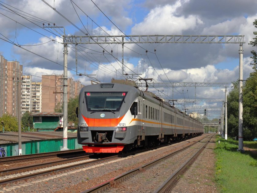 Электропоезд эп 2 д