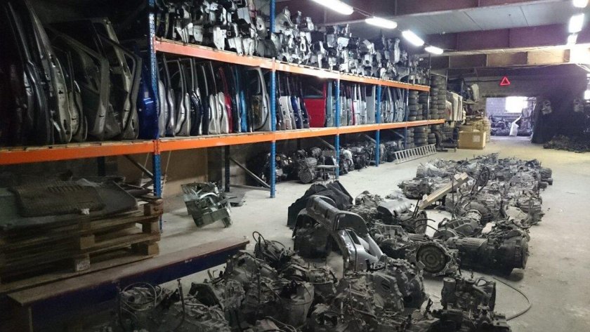 Склад двигателей