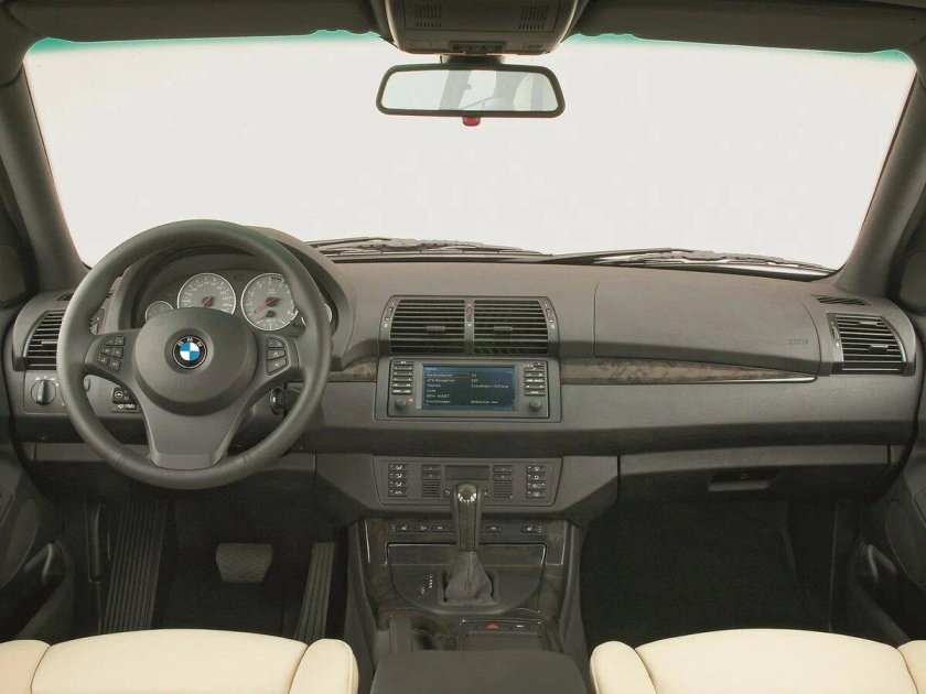 BMW x5 2006 салон