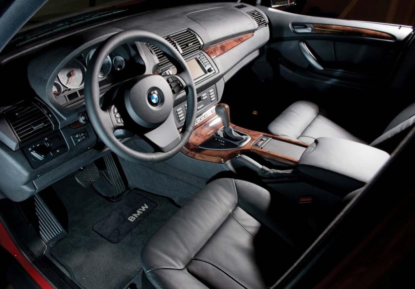 BMW x5 е53 салон