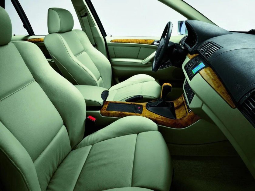 BMW x5 e53 салон