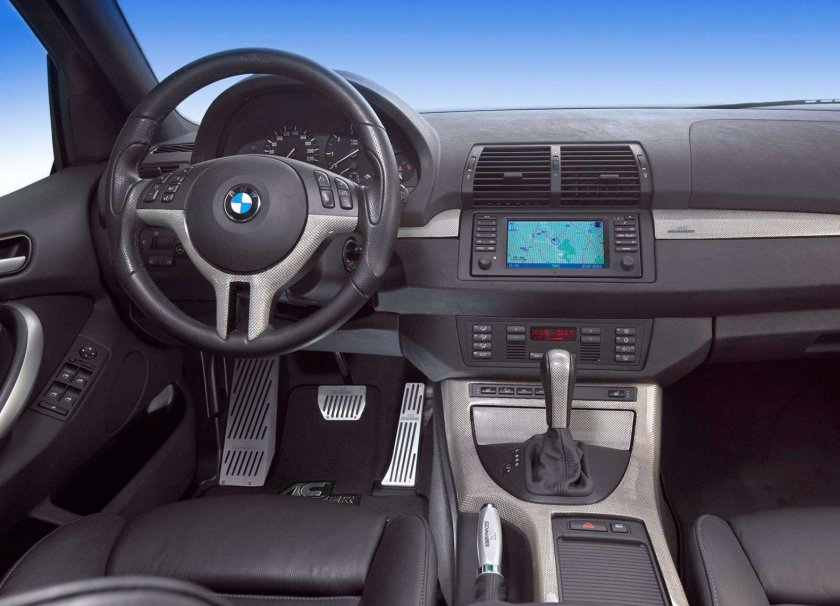 BMW e53 салон