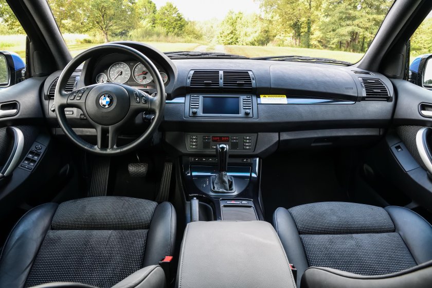 BMW x5 e53 4.4 салон