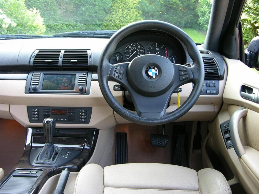 BMW x5 e53 салон