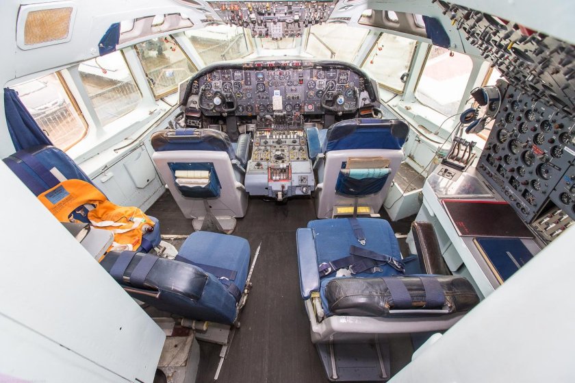 Кабина Vickers vc10
